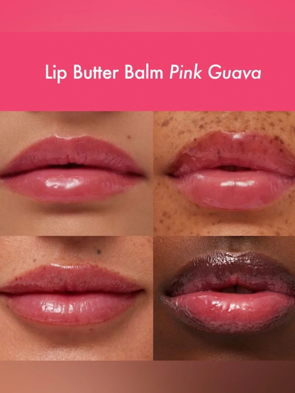 Summer Fridays Lip Butter Balm Treatment Pink Guava